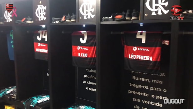Behind the scenes of Flamengo's victory over Athletico-PR
